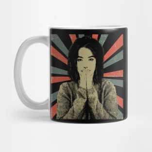 Björk || Vintage Art Design || Exclusive Art Mug